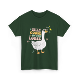 On The Loose Goose T-Shirt - Forest Green