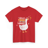 On The Loose Goose T-Shirt - Red