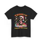 On The Naughty List Dachshund T-Shirt - Black