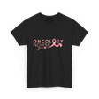 Oncology Nurse Cancer Awareness Nurse T-Shirt - Black