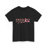 Oncology Nurse Cancer Awareness Nurse T-Shirt - Black