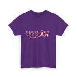 Oncology Nurse Cancer Awareness Nurse T-Shirt - Purple