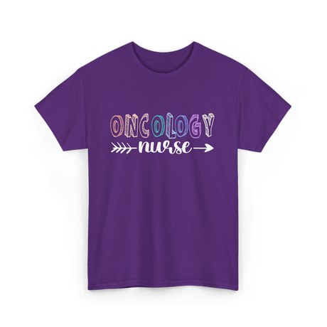 Oncology Nurse Nurse Nursing T-Shirt - Purple