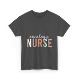 Oncology Nurse Nursing School Leopard Print T-Shirt - Dark Heather