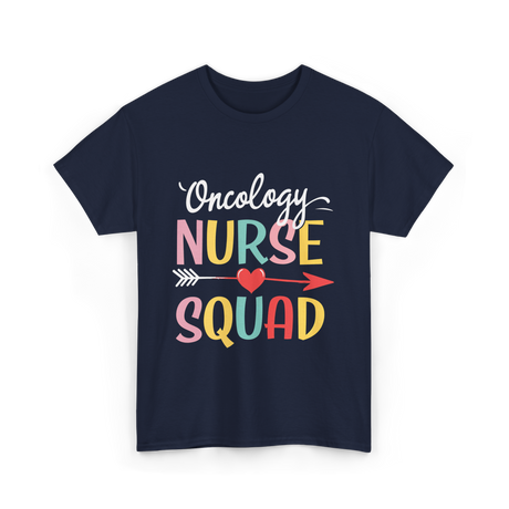 Oncology Nurse Squad Nurse T-Shirt - Navy