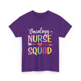 Oncology Nurse Squad Nurse T-Shirt - Purple