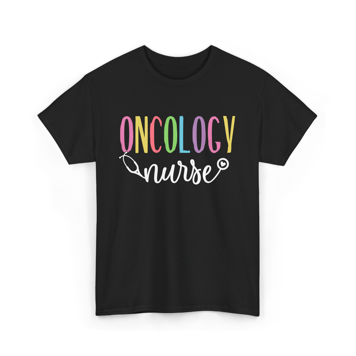 Oncology Nurse T-Shirt - Black