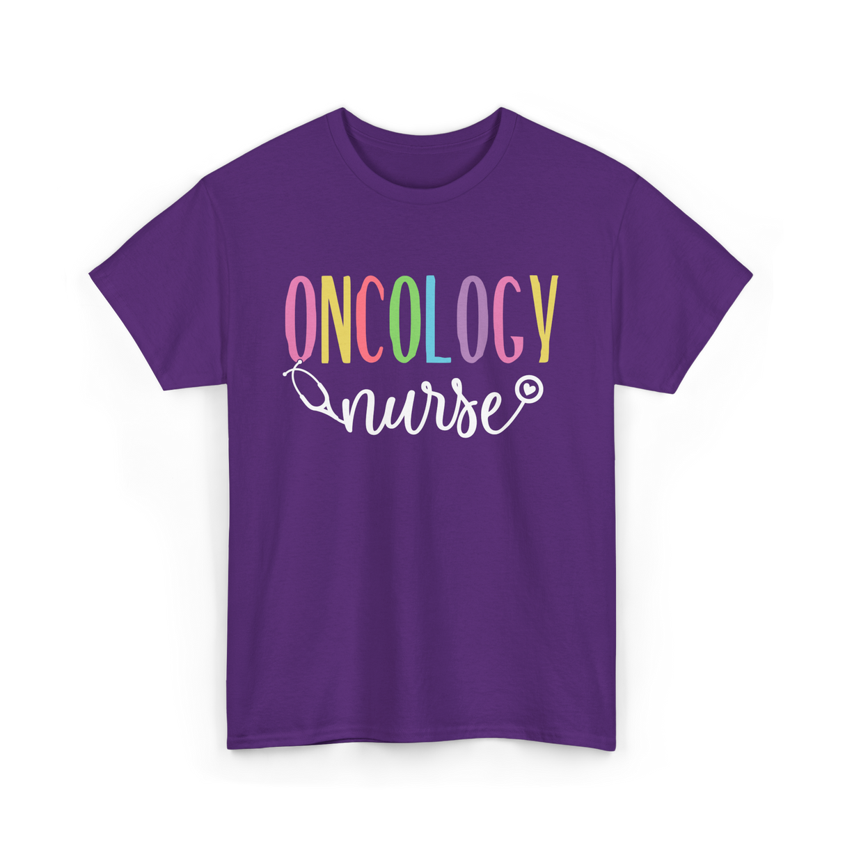 Oncology Nurse T-Shirt - Purple