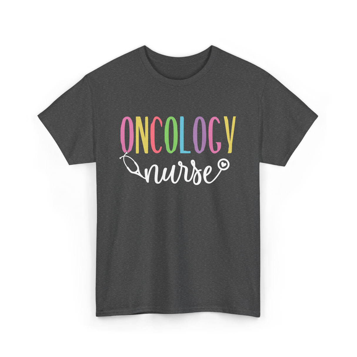 Oncology Nurse T-Shirt - Dark Heather