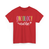 Oncology Nurse T-Shirt - Red