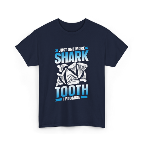 One More Shark Tooth Sharks T-Shirt - Navy