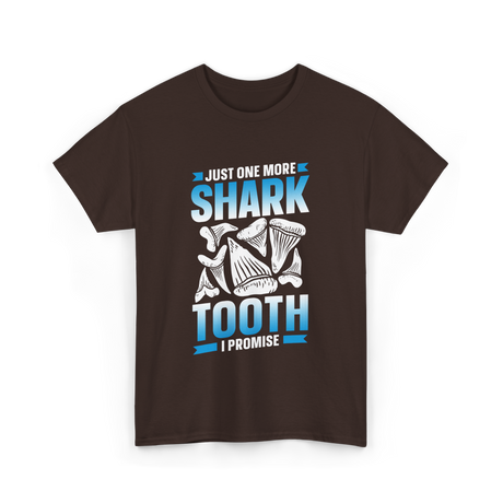 One More Shark Tooth Sharks T-Shirt - Dark Chocolate