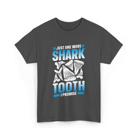 One More Shark Tooth Sharks T-Shirt - Dark Heather