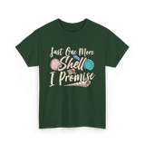 One More Shell Seashells T-Shirt - Forest Green