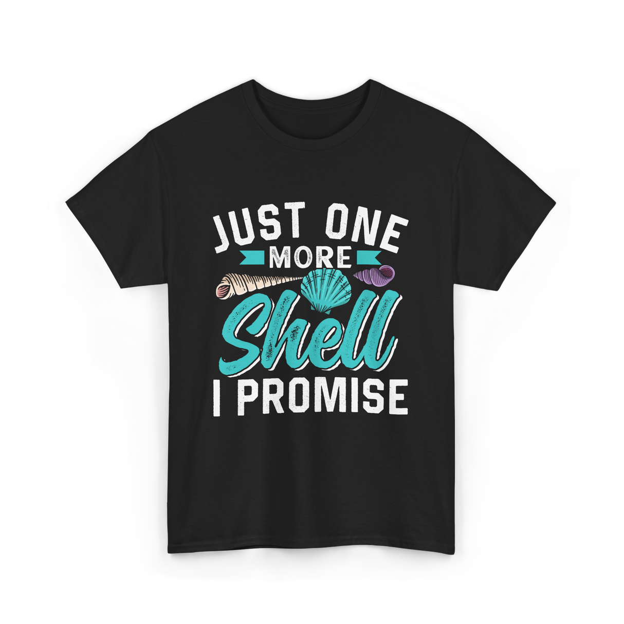 One More Shell Shells T-Shirt - Black