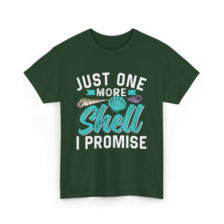 One More Shell Shells T-Shirt - Forest Green