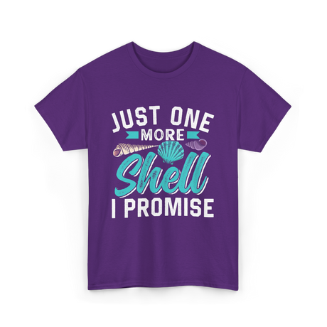 One More Shell Shells T-Shirt - Purple