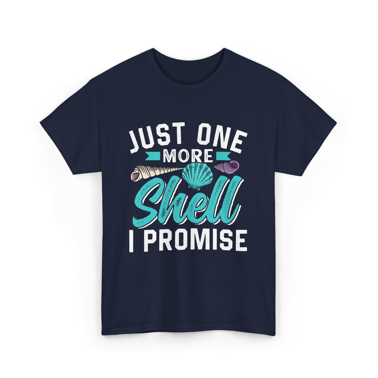 One More Shell Shells T-Shirt - Navy