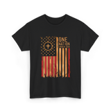 One Nation Under God Patriotism T-Shirt - Black