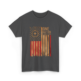 One Nation Under God Patriotism T-Shirt - Dark Heather