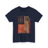 One Nation Under God Patriotism T-Shirt - Navy