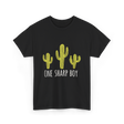 One Sharp Boy Cactus Cacti T-Shirt - Black