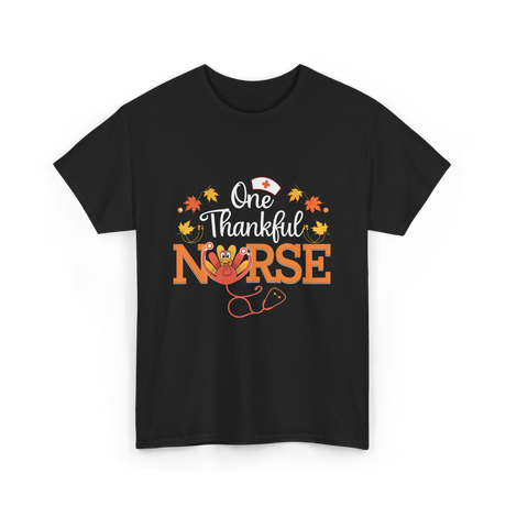 One Thankful Nurse T-Shirt - Black