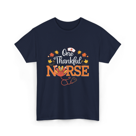 One Thankful Nurse T-Shirt - Navy