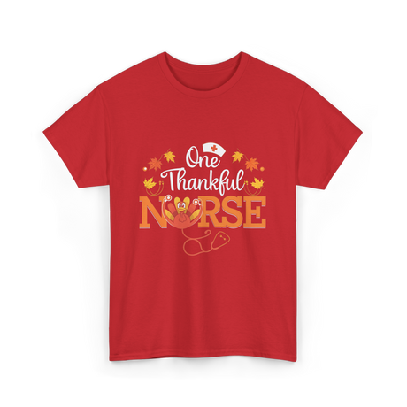 One Thankful Nurse T-Shirt - Red