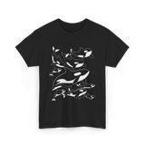 Orca Killer Whale Ocean Animal T-Shirt - Black