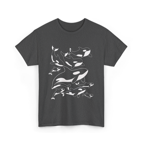 Orca Killer Whale Ocean Animal T-Shirt - Dark Heather