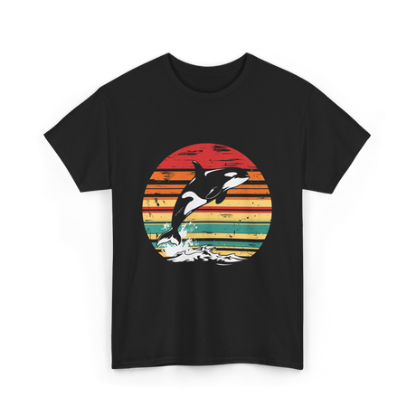 Orca Killer Whale Wildlife T-Shirt - Black