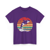 Orca Killer Whale Wildlife T-Shirt - Purple