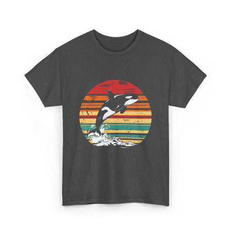 Orca Killer Whale Wildlife T-Shirt - Dark Heather