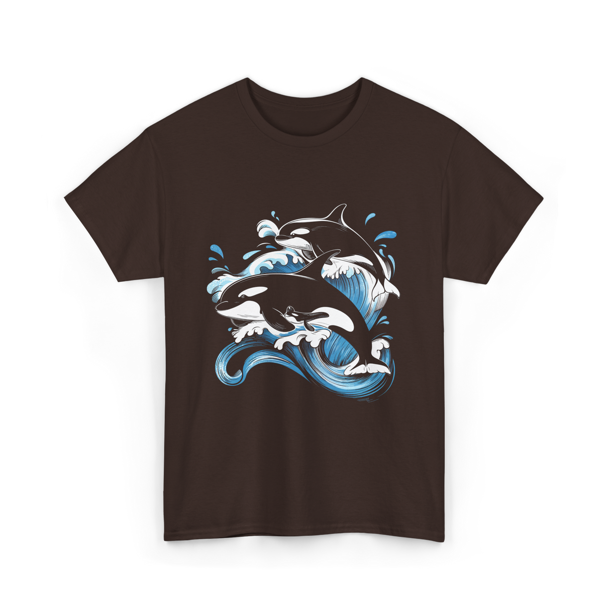 Orca Orca T-Shirt - Dark Chocolate