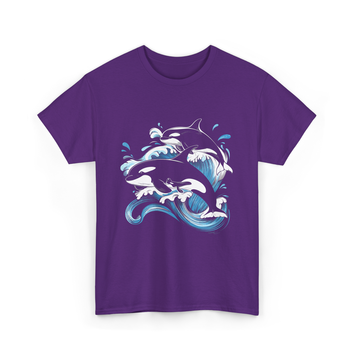 Orca Orca T-Shirt - Purple