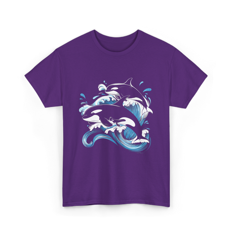 Orca Orca T-Shirt - Purple