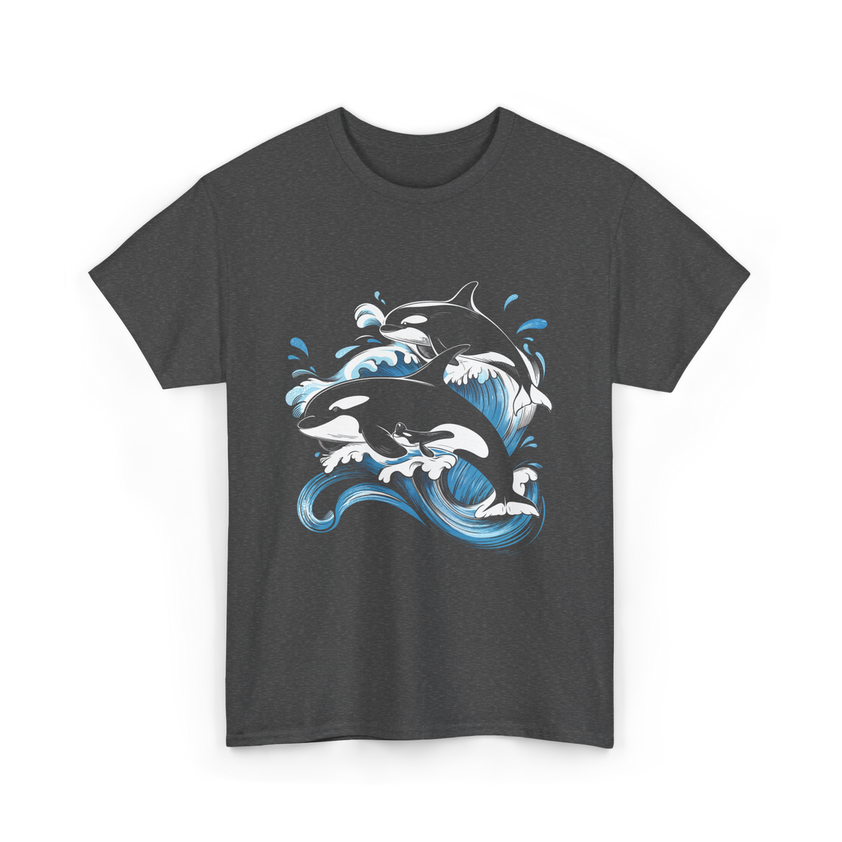 Orca Orca T-Shirt - Dark Heather