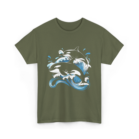 Orca Orca T-Shirt - Military Green