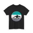 Orca Retro Design Orcas T-Shirt - Black