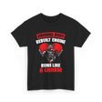 Original Body Rebuilt Engine Automotive T-Shirt - Black