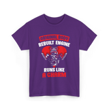 Original Body Rebuilt Engine Automotive T-Shirt - Purple