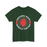 Original Body Rebuilt Engine Heart T-Shirt - Forest Green