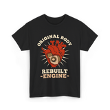 Original Body Rebuilt Engine Heart T-Shirt - Black