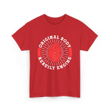 Original Body Rebuilt Engine Heart T-Shirt - Red