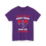 Original Body Rebuilt Engine T-Shirt - Purple