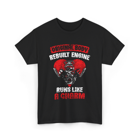 Original Body Rebuilt Engine T-Shirt - Black