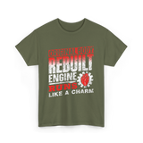 Original Body Rebuilt Engine T-Shirt - Military Green