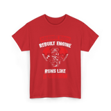 Original Body Rebuilt Engine T-Shirt - Red