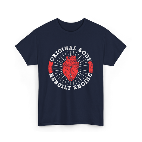 Original Body Rebuilt Engine T-Shirt - Navy